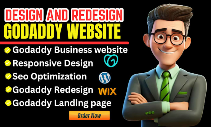 design godaddy business website godaddy website redesign modern godaddy store