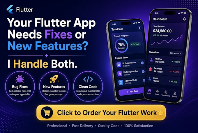 fix bugs and add features to your flutter app