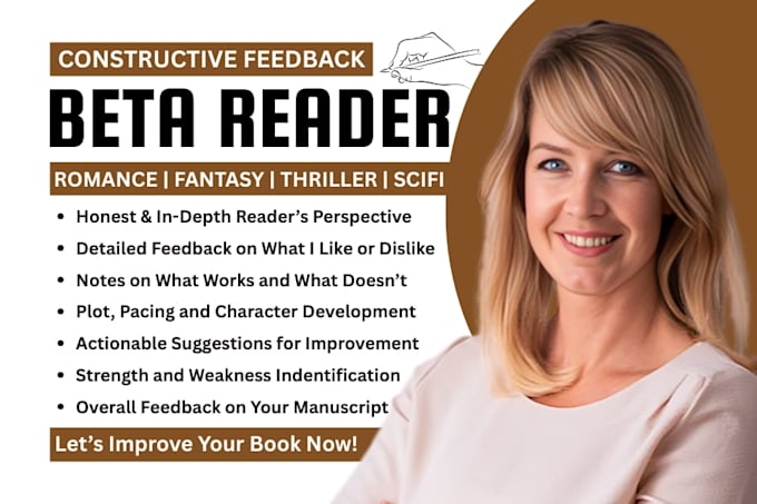 beta read romance beta reader fantasy ya novel beta reader thriller beta reader