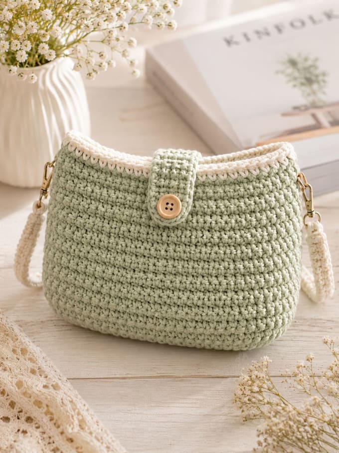 create custom handmade crochet items and crochet pattern