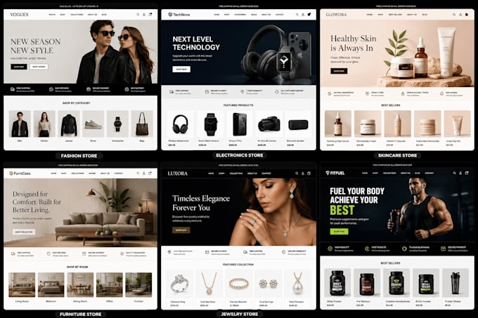 Build a high converting shopify ecommerce website by Kunalbhagwani23 ...