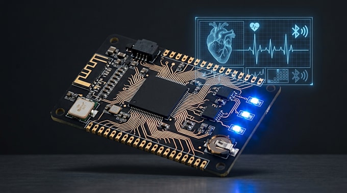 develop medical device firmware, biosensors, ble and embedded systems