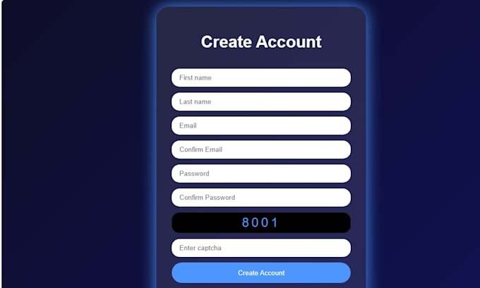 design your website page with HTML, CSS, and js