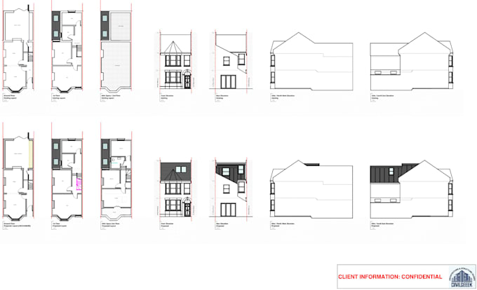 create UK building control and planning drawings