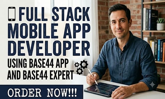 be your base44 full stack mobile app developer using base44 app, base44 expert,