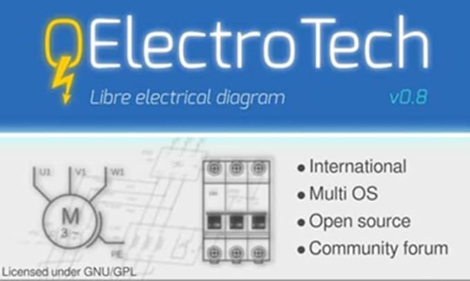 draw your electrical schematics in qelectrotech