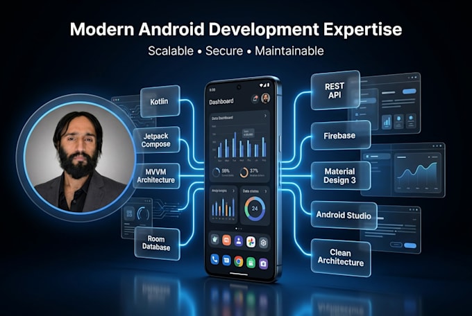 develop android app kotlin jetpack compose mvvm room database