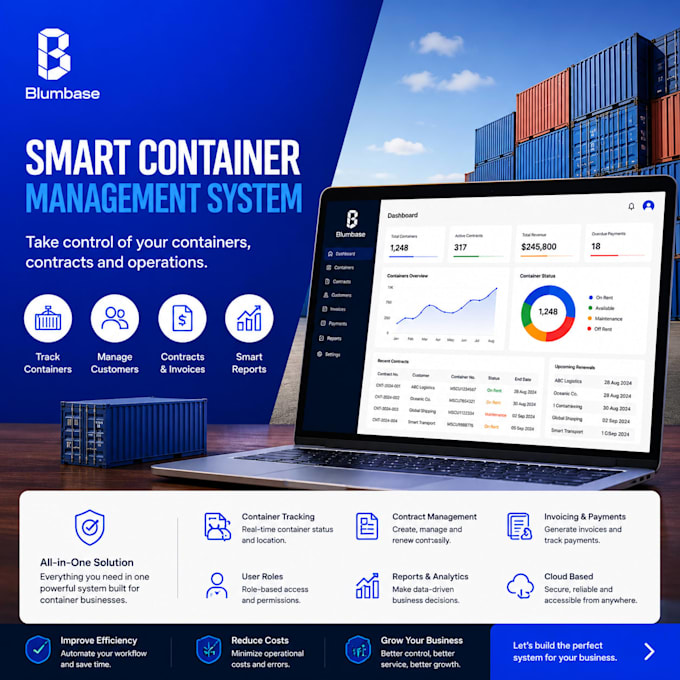 develop a container management system for your business