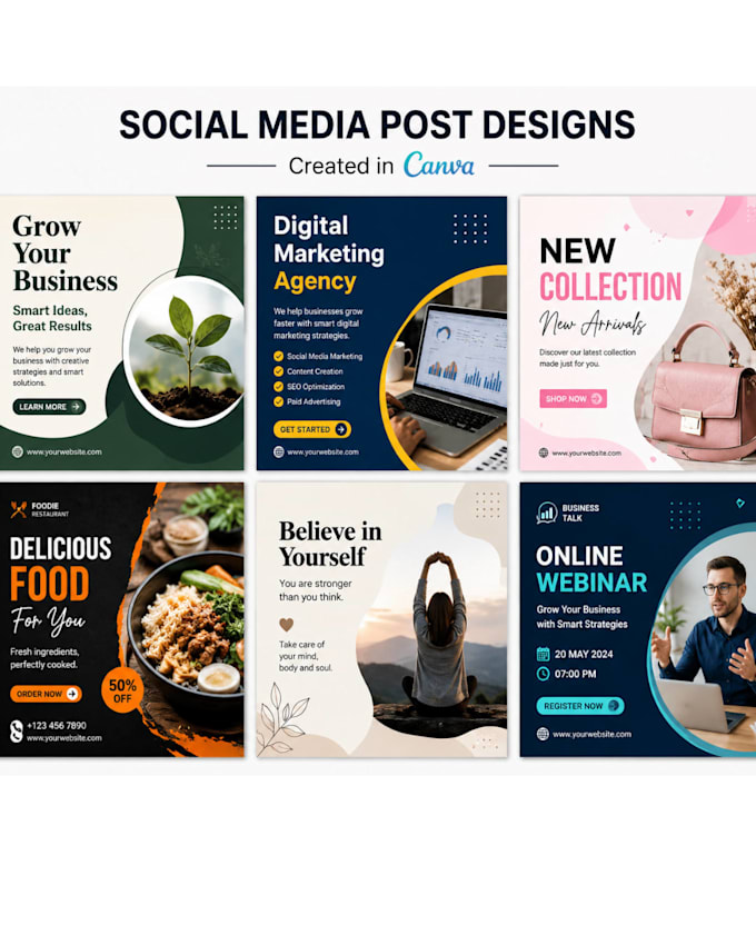 design professional canva instagram posts
