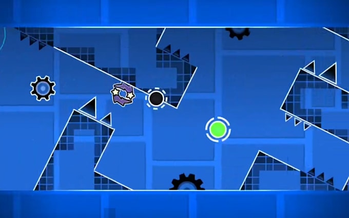 make you a layout in geometry dash