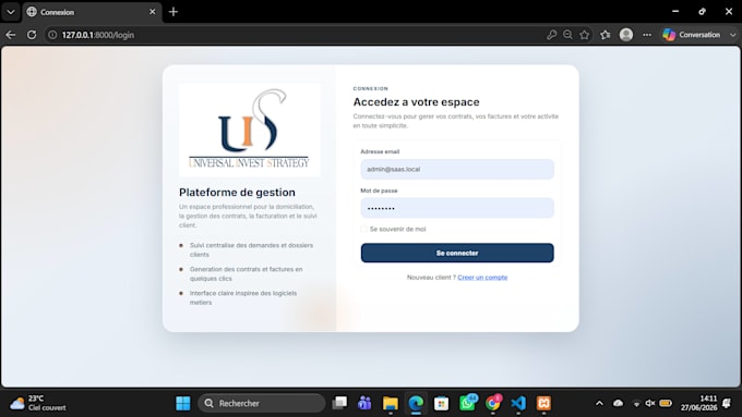création de sites web professionnels