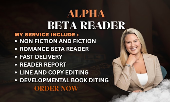 beta read, critique, and provide feedback on your writing