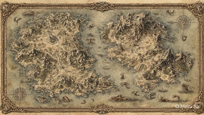 create city, event, tourist, and fantasy map illustration