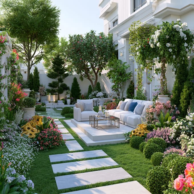 do backyard landscape design, patio, front yard design