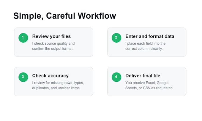 convert PDF or image data into excel or google sheets