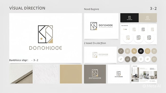 design logo, brand identity, visual direction for branding