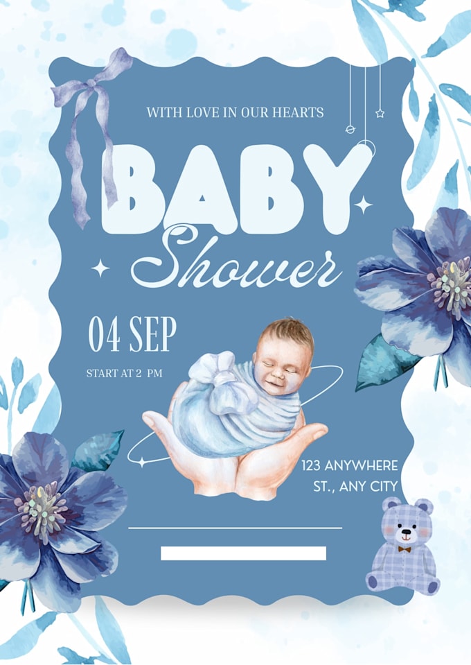 make custom event invitations and digital posters