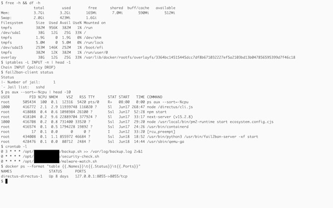 secure, harden and migrate your linux server or web app