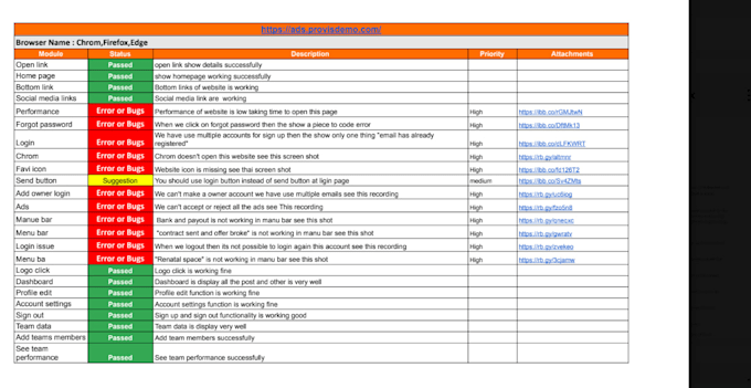 professional mobile website QA testing services