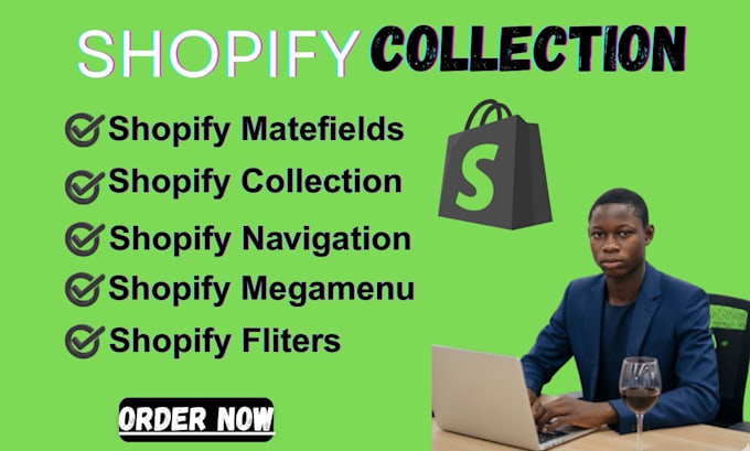 setup smart shopify collection to improve store navigation product variant setup