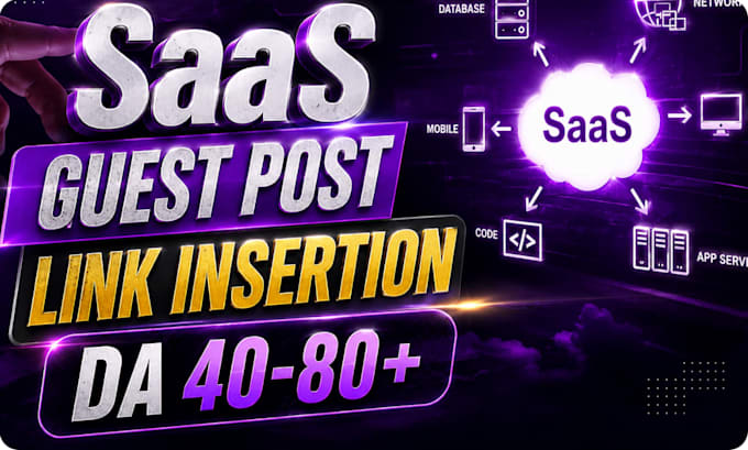 provide saas guest post on high da saas blog and websites