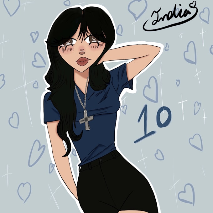 doing character designing art