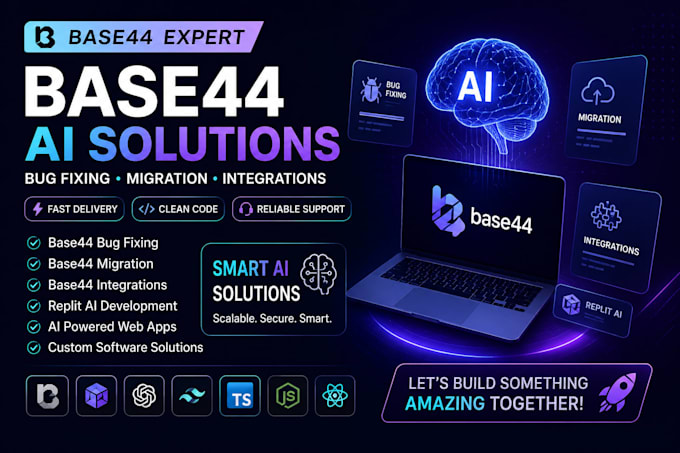 base44 bug fixing expert base44 migration base44 integrations base44 repllt ai