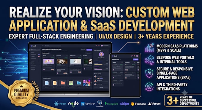 build a custom web app and micro saas niche website