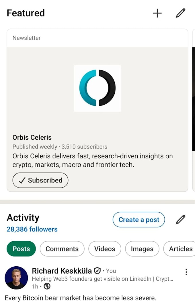 write viral linkedin posts for founders and startups