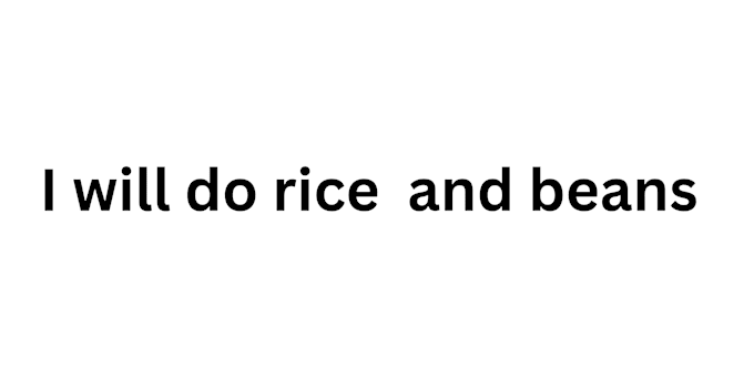do rice and beans