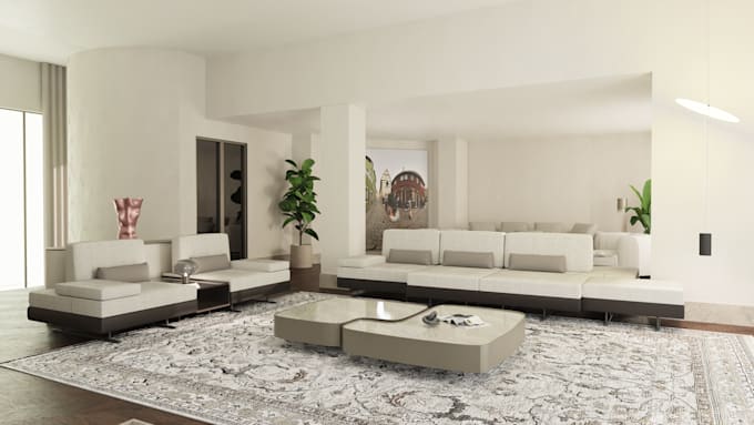 design your home interior with realistic 3d renders