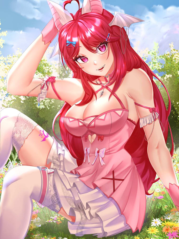 make pfp illustration in anime art style