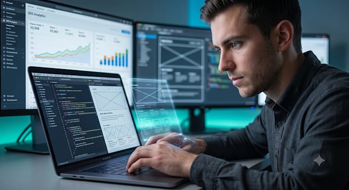 do custom web development and full stack web application