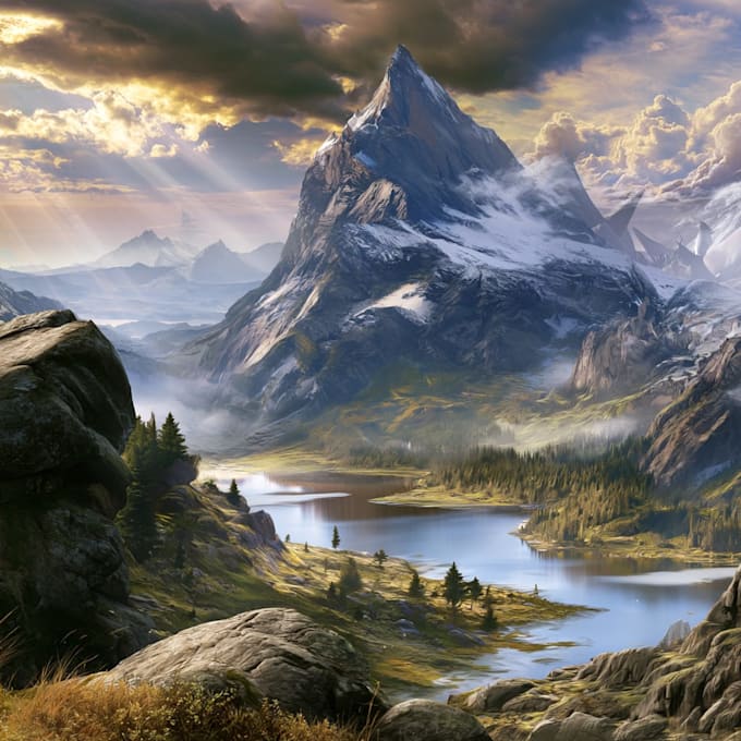 do amazing fantasy landscape