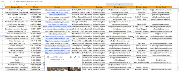 find emails and phone numbers from linkedin