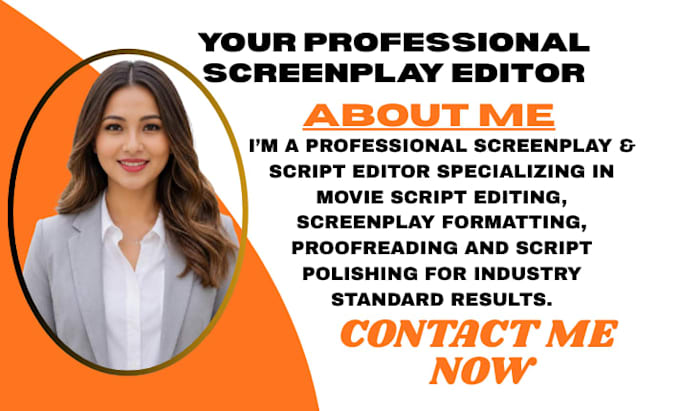 edit, proofread, format your scripts, screenplay, TV series, feature film script
