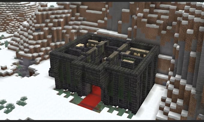 build minecraft castle, hubs, villages, base, spawns, house