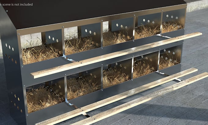 do custom 3d poultry farm, chicken house, livestock facility design, hatchery