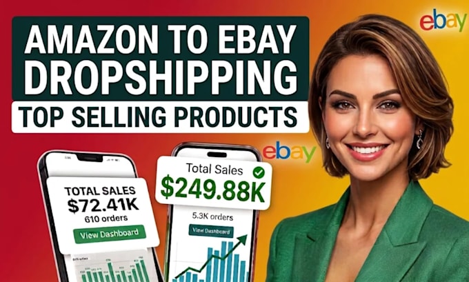 do amazon to ebay dropshipping top listings, amazon seo listing, ebay listing