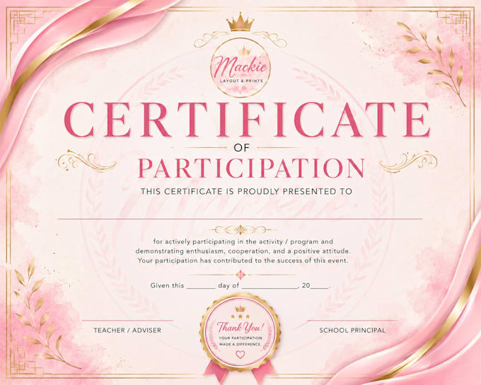 design professional canva certificates, invitations, and social media posts