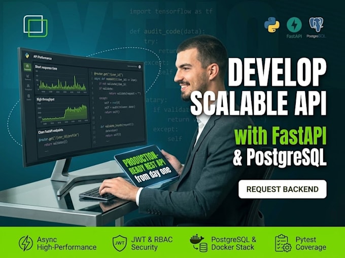 develop rest API with fastapi and postgresql