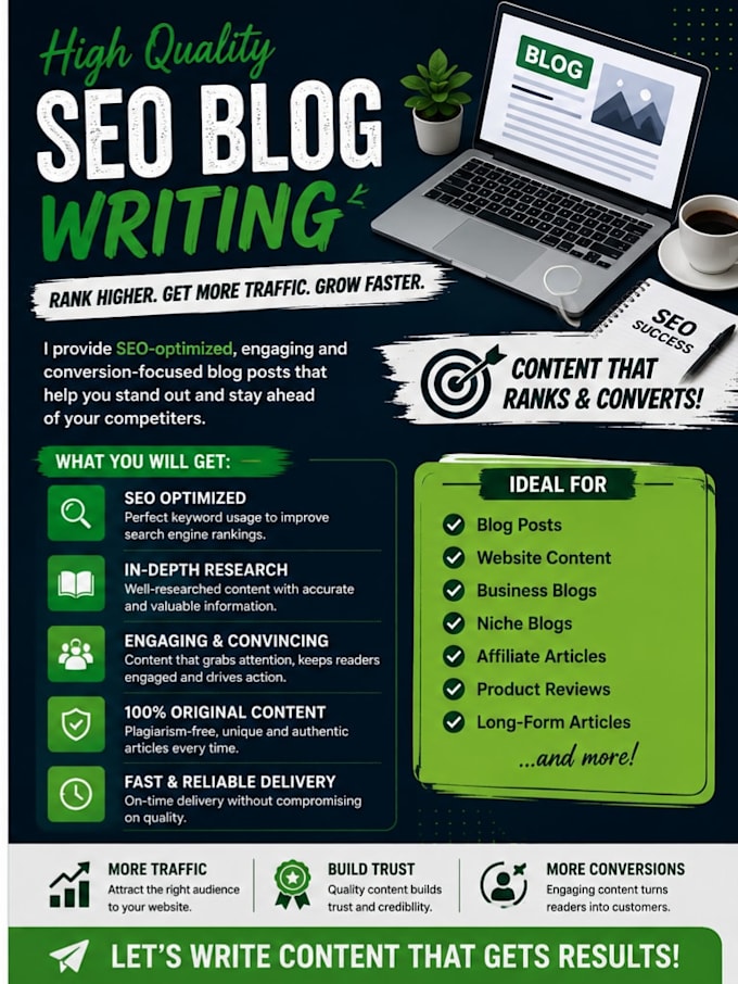 provide SEO blog writing