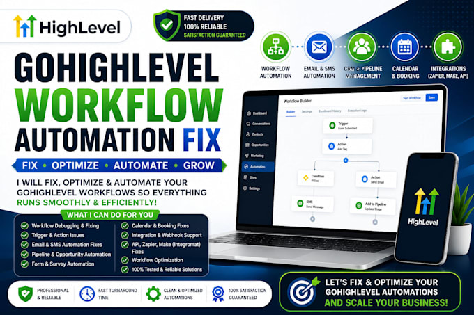 gohighlevel workflow automation fix