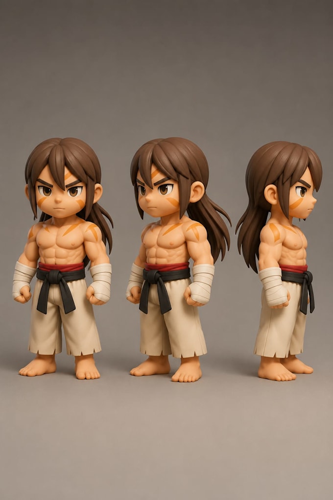 stylized 3d character modeling and rigging for games and animation