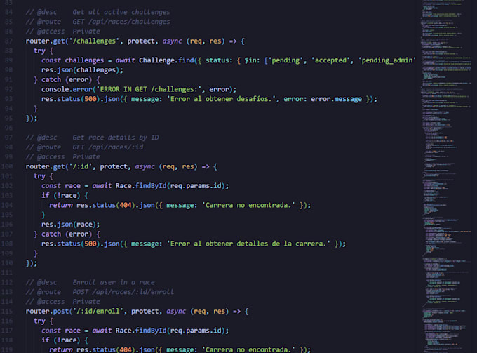 develop a secure rest API using node js, express, and mongodb