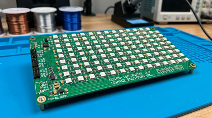 create custom led lighting pcb for signage and display systems