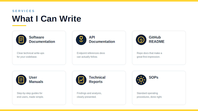 write professional technical documentation and reports