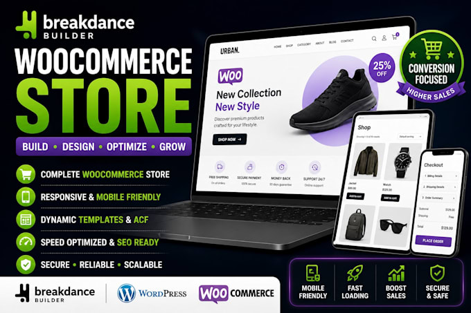 fix breakdance wordpress website issue redesign dynamic template migrate website