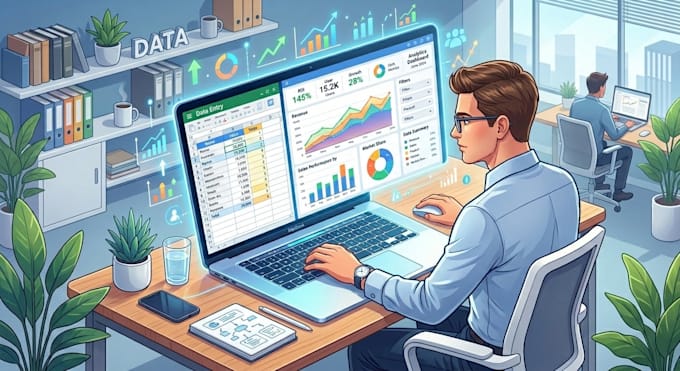 do data entry work efficeintly and accurately