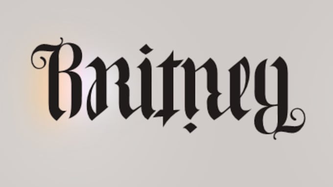 design a readable ambigram logo or lettering
